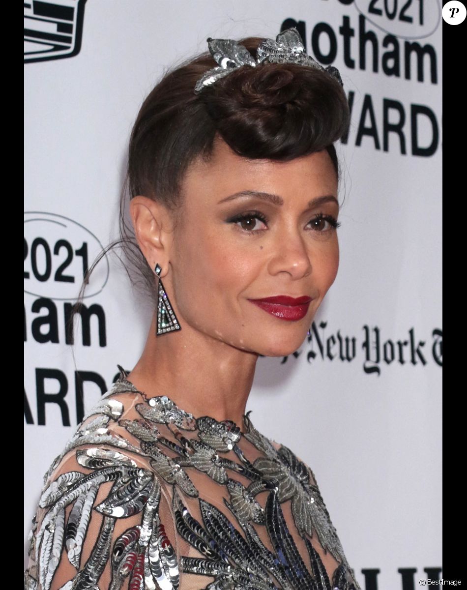 Thandiwe Newton - Gotham Awards au Cipriano Wall Street de New York. Le 29 novembre 2021.