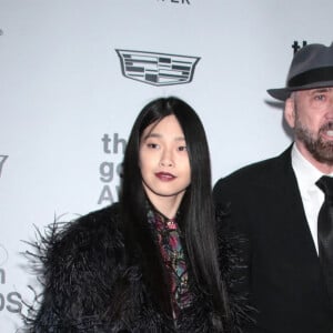 Nicolas Cage et sa femme Riko - Gotham Awards au Cipriano Wall Street de New York. Le 29 novembre 2021.