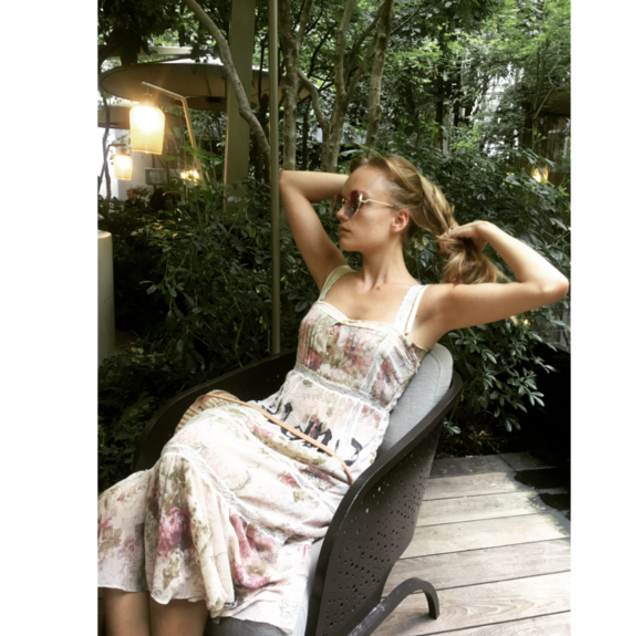 Kina, la fille aînée de Stéphane Henon, sur Instagram