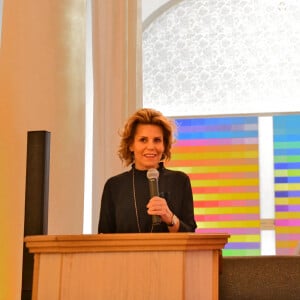 Exclusif - Laura Tenoudji Estrosi et Lionel Servant, le directeur de l'hôtel Negresco, lors de l'inauguration de la boutique de l'Hôtel Negresco "Jeanne" à Nice, le 29 novembre 2021. © Bruno Bebert/Bestimage