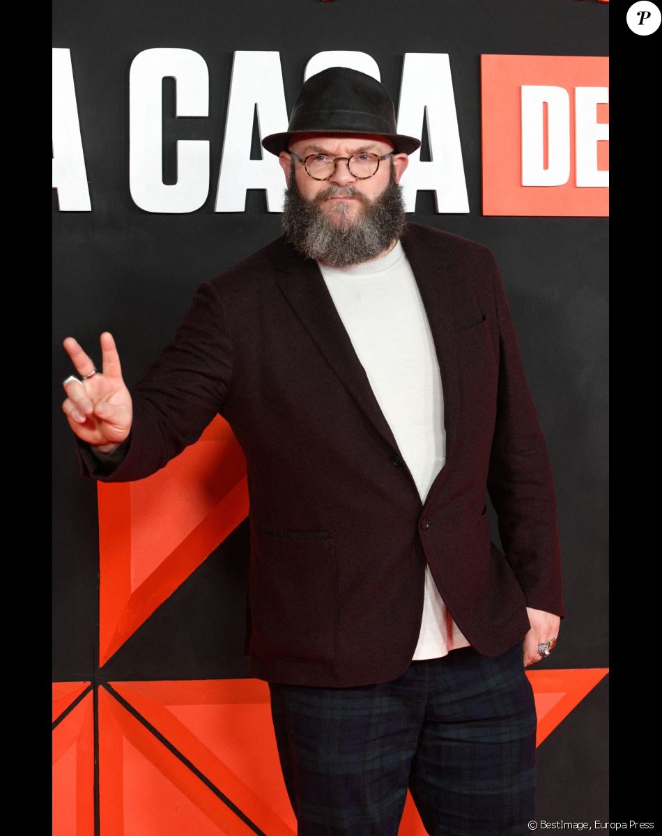 Darko Peric à la première de la série "La Casa De Papel - Saison Finale" à Madrid, le 30 novembre 2021.