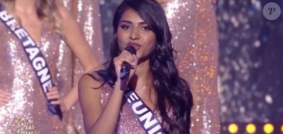 Miss Réunion 2021 : Dana Virin, 22 ans, 1,73 m, étudiante en Master 2 Monnaie Banque Finance Assurance. Election Miss France 2022 sur TF1, le 11 décembre 2021.