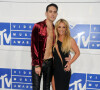 G-Eazy, Britney Spears à la soirée des MTV Video Music Awards 2016 à Madison Square Garden à New York City, New York, Etats-Unis, le 28 août 2016. 