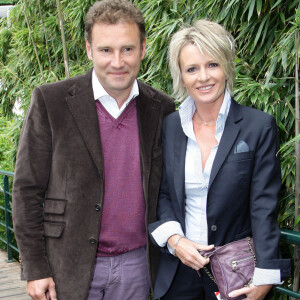 Pierre Sled et Sophie Davant - Roland Garros