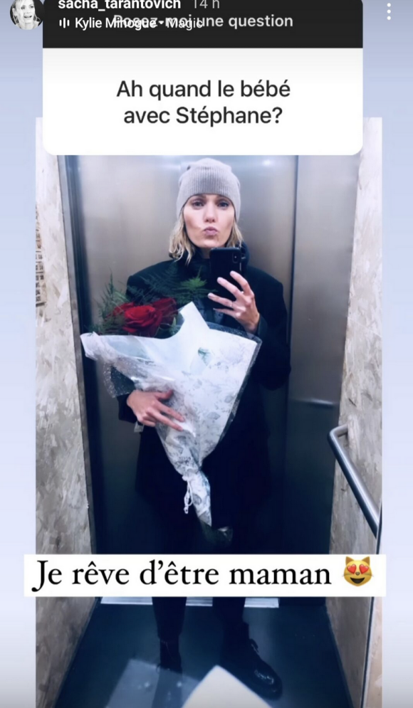 Sacha Tarantovich (Plus belle la vie) "rêve" de devenir maman - Instagram