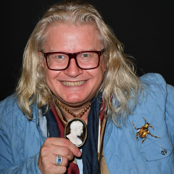 Exclusif - Pierre-Jean Chalençon - Backstage du 26éme Salon du Chocolat en faveur de la l'association Mécénat Chirurgie Cardique au Parc des Expositions de la Porte de Versailles à Paris le 27 octobre 2021. © Perusseau-Veeren/Bestimage 