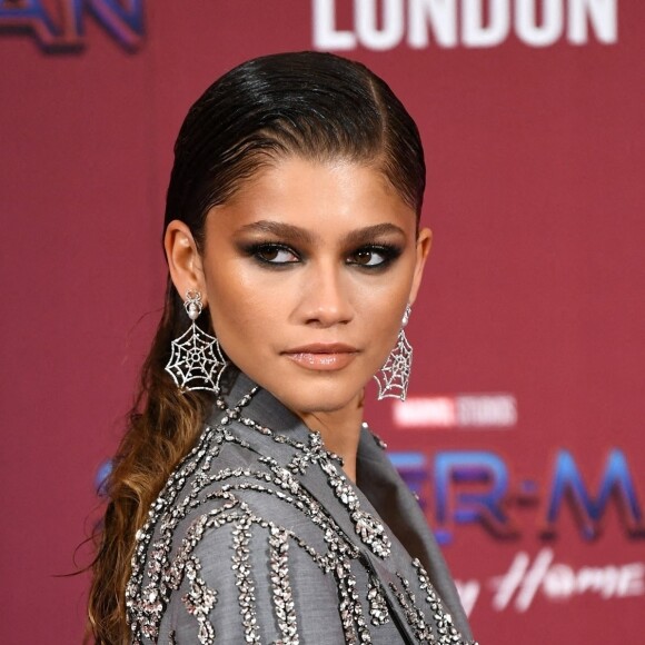 Zendaya à l'avant-première du film "Spider-Man: No Way Home" à Londres, le 5 décembre 2021.