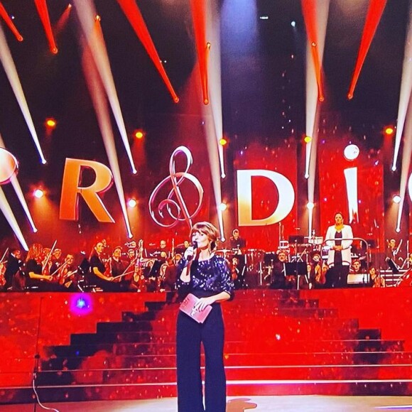 Faustine Bollaert sur le plateau de "Prodiges'