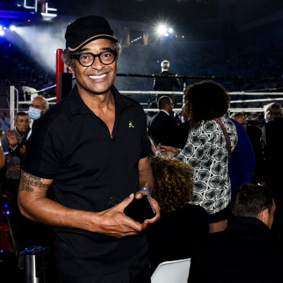 Yannick Noah - People et politiques se retrouvent au gala de boxe "La Conquête" au stade Roland Garros à Paris le 10 septembre 2021 © JB Autissier / Panoramic / Bestimage 