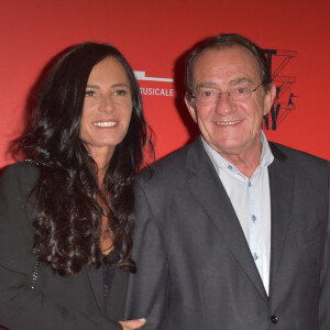 Jean-Pierre Pernaut et sa femme Nathalie Marquay - Soirée de gala de la comédie musicale "West Side Story" à la Seine Musicale à Boulogne-Billancourt le 16 octobre 2017. © Giancarlo Gorassini/Bestimage