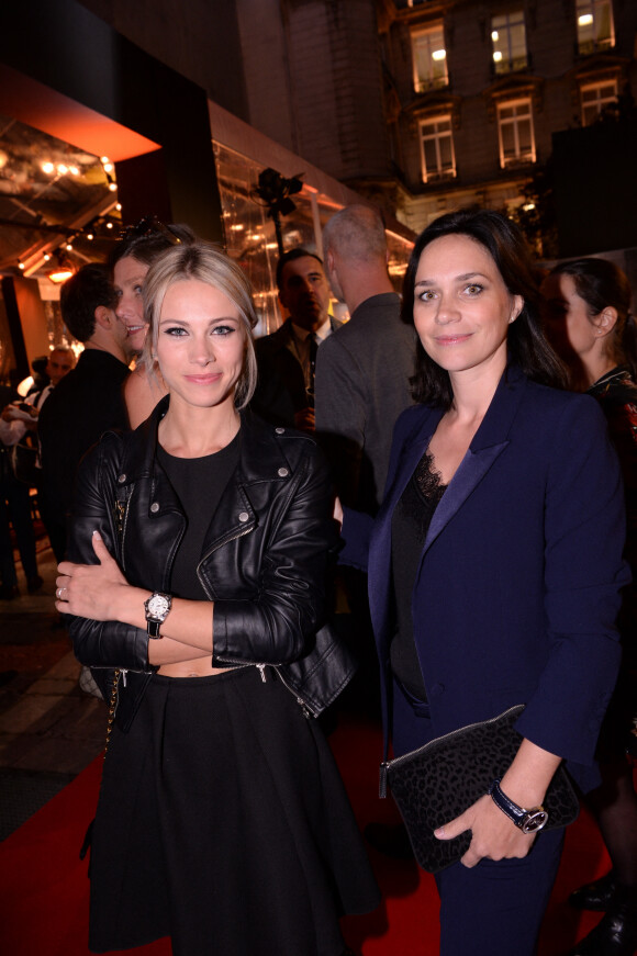 Nathalie Péchalat et Marion Rousse lors de la soirée de réouverture de la boutique "Breitling", située rue de la Paix. Paris, le 3 octobre 2019. © Rachid Bellak/Bestimage