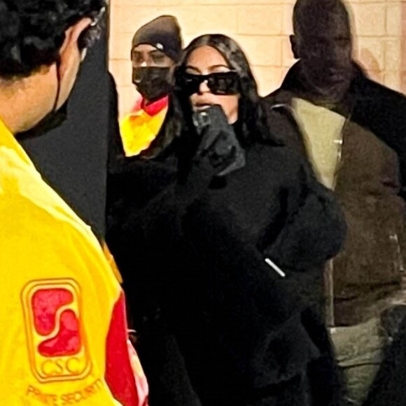 Exclusif - Kim Kardashian assiste au concert caritatif "Free Larry Hoover" de Kanye West et Drake au Memorial Coliseum à Los Angeles.