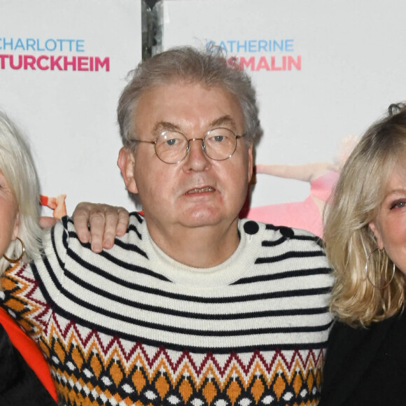 Catherine Hosmalin, Dominique Besnehard et Charlotte de Turckheim - Avant-première du film "Mince Alors 2 La rechute" au cinéma UGC Ciné Cité Les Halles à Paris le 9 décembre 2021. © Coadic Guirec/Bestimage