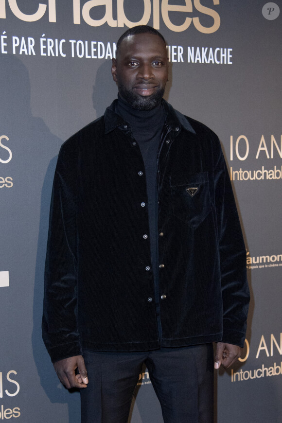 Omar Sy - 10e anniversaire du film "Intouchables" au cinéma UGC Normandie de Paris. Le 15 novembre 2021. @ Aurore Marechal/ABACAPRESS.COM