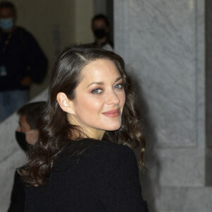 Marion Cotillard à la projection du documentaire "Bigger than us" lors du 69ème Festival International du Film de San Sebastian. Le 18 septembre 2021.