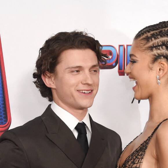 Tom Holland et Zendaya à l'avant-première du film "Spider-Man: No Way Home" aux Regency Village and Bruin Theatres. Los Angeles, le 13 décembre 2021.