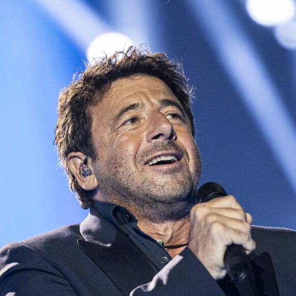 Exclusif - Patrick Bruel - Concert hommage à Johnny Hallyday "Que je t'aime" à l'AccorHotels Arena Paris Bercy à Paris. Le 14 septembre 2021. © Borde-Jacovides-Moreau / Bestimage