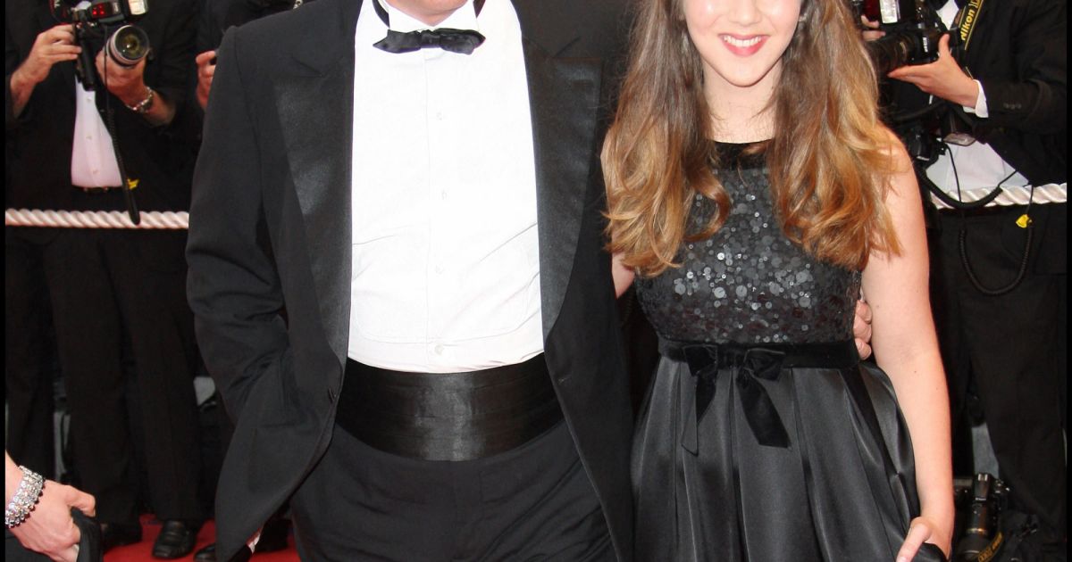 Thierry Ardisson et sa fille Ninon au Festival de Cannes en 2009