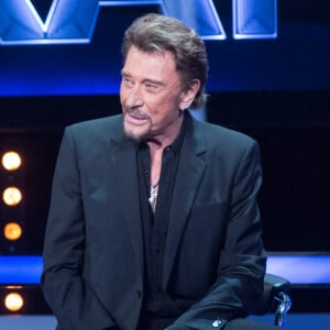 Exclusif -  Michel Drucker - Enregistrement de l'émission "Le Grand Show : Spécial Johnny Hallyday", qui sera diffusée sur France 2 le 28 novembre © Cyril Moreau / Bestimage 