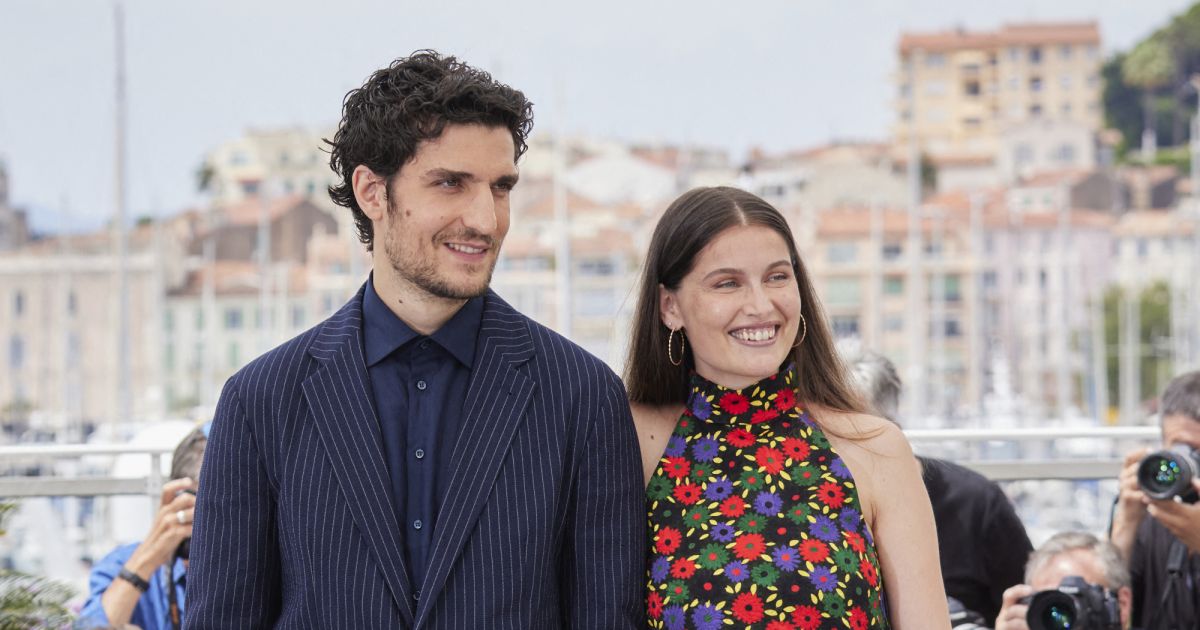 Louis Garrel, Laetitia Casta au photocall du film La croisade lors du