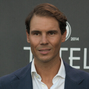 Rafael Nadal lors de l'inauguration du nouveau restaurant Tatel à Madrid le 19 octobre 2021.