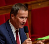 Nicolas Dupont-Aignan - Séance des Questions au gouvernement à l'Assemblée nationale à Paris. Le 29 septembre 2020 © Lionel Urman / Bestimage