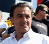 Jean Alesi - Mick Schumacher fait du karting à Muro Leccese en Italie le 27 avril 2014.