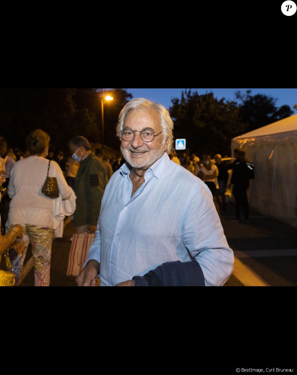 Exclusif - Franck Provost au Festival de Ramatuelle. Le 5 août 2021 © Cyril Bruneau / Festival de Ramatuelle / Bestimage