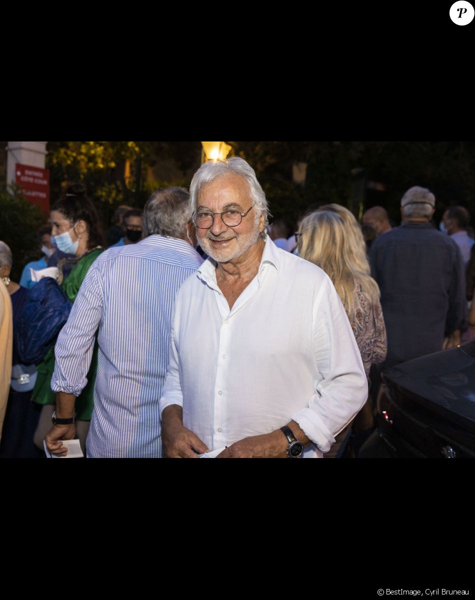 Exclusif - Franck Provost au spectacle de Gad Elmaleh lors de l'ouverture du Festival de Ramatuelle le 31 juillet 2021. © Cyril Bruneau/Festival de Ramatuelle/Bestimage