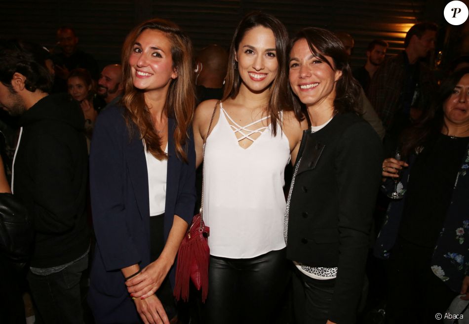 Marie Portolano, Charlotte Namura et Marina Lorenzo au lancement du