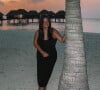 Lou Pernaut aux Maldives pour les fêtes de fin d'année