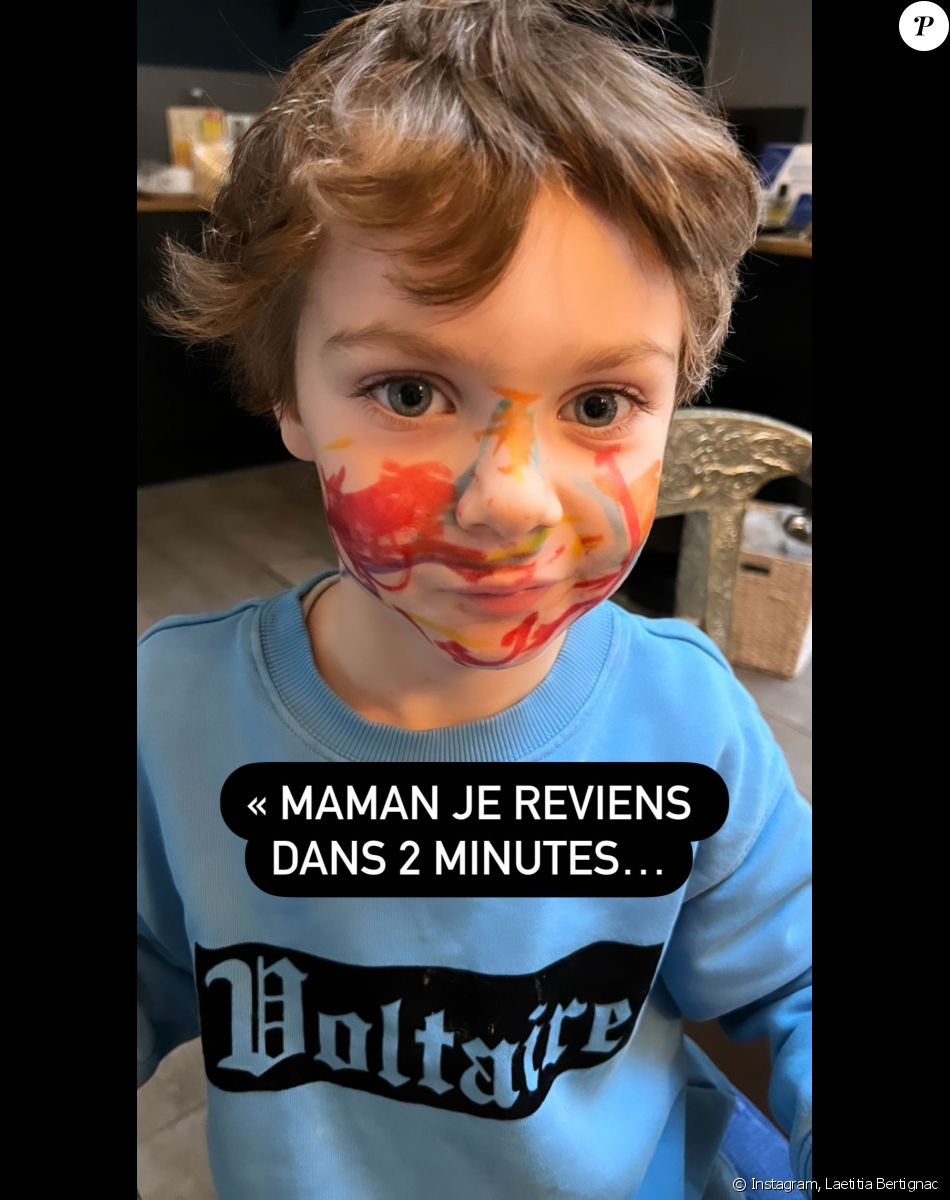 Jack, le fils de Louis et Laetitia Bertignac, sur Instagram. Le 26 décembre 2021.