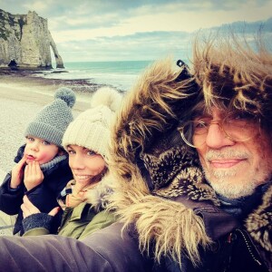 Laetitia Bertignac, Louis Bertignac et leur fils Jack, sur Instagram en janvier 2021.