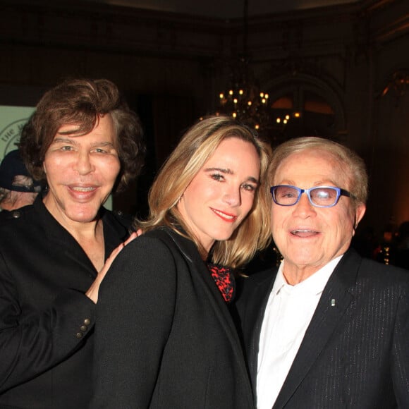 Grichka Bogdanoff (Bogdanov), Géraldine Danon, Orlando - 43ème édition des "Best Award" organisée par M. Gargia au Cercle Interallié à Paris le 8 décembre 2019. © Philippe Baldini/Bestimage