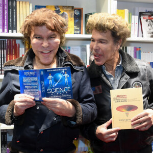 Igor et Grichka Bogdanoff (Bogdanov) - Salon du Livre à la Porte de Versailles de Paris, le 17 mars 2019. © Lionel Urman/Bestimage
