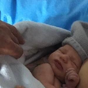 Alice Dufour a donné naissance à son premier enfant, qu'elle partage avec son compagnon François Vincentelli. Sur Instagram, le 28 décembre 2021.