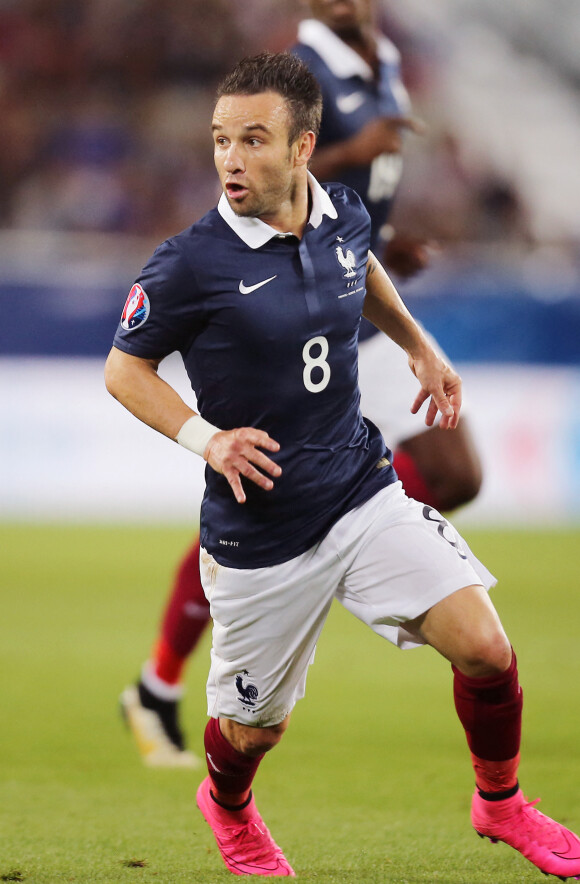Mathieu Valbuena - Match amical France-Serbie à Bordeaux le 7 septembre 2015.