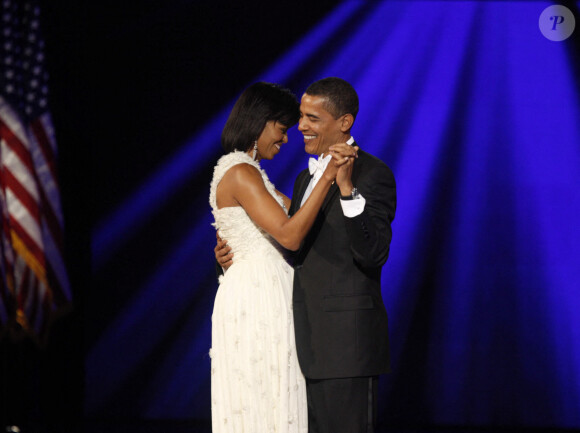 Barack Obama et son épouse Michelle Obama.