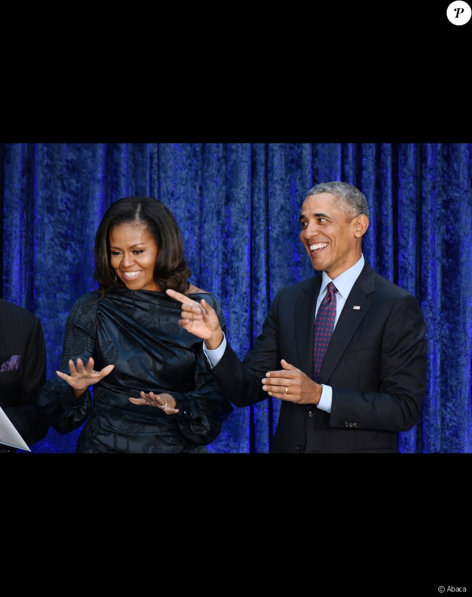 Michelle et Barack Obama à Washington.