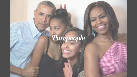 Michelle et Barack Obama : Drôle de look et lunettes folles, le couple déchaîné pour le nouvel an