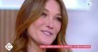 Carla Bruni invitée dans l'émission "C à Vous", sur France 5.