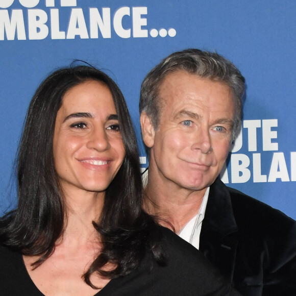 Franck Dubosc et sa femme Danièle - Avant-première du film "Toute ressemblance..." au cinéma UGC Ciné Cité Les Halles à Paris, le 25 novembre 2019. © Coadic Guirec/Bestimage