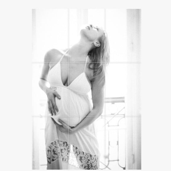 Marie Kremer enceinte. Instagram. Le 5 février 2019.