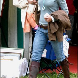 Kate Middleton lors d'un festival à Gatcombe, en 2005.