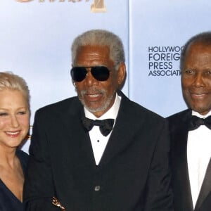 Helen Mirren, Morgan Freeman, Sidney Poitier -69e cérémonie des Golden Globe Awards