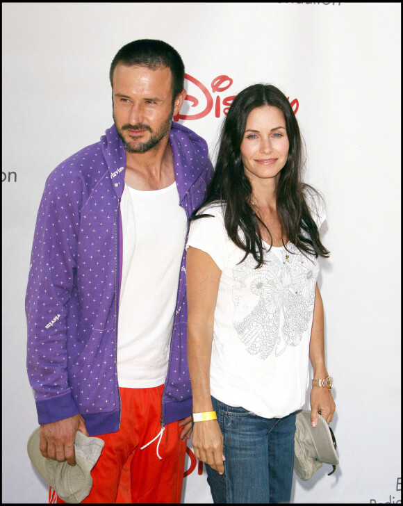 Courteney Cox, David Arquette - Disney présente le carnaval "A time for heroes" à Brentwood.