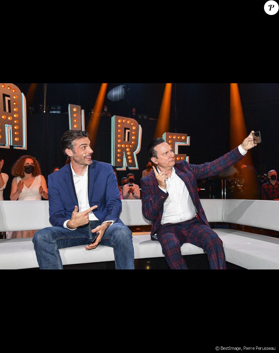 Exclusif - Gil Alma et Jean-Marc Généreux - Enregistrement de l'émission "Spectaculaire" à Paris, diffusée le 15 janvier sur France 2. © Pierre Perusseau / Bestimage