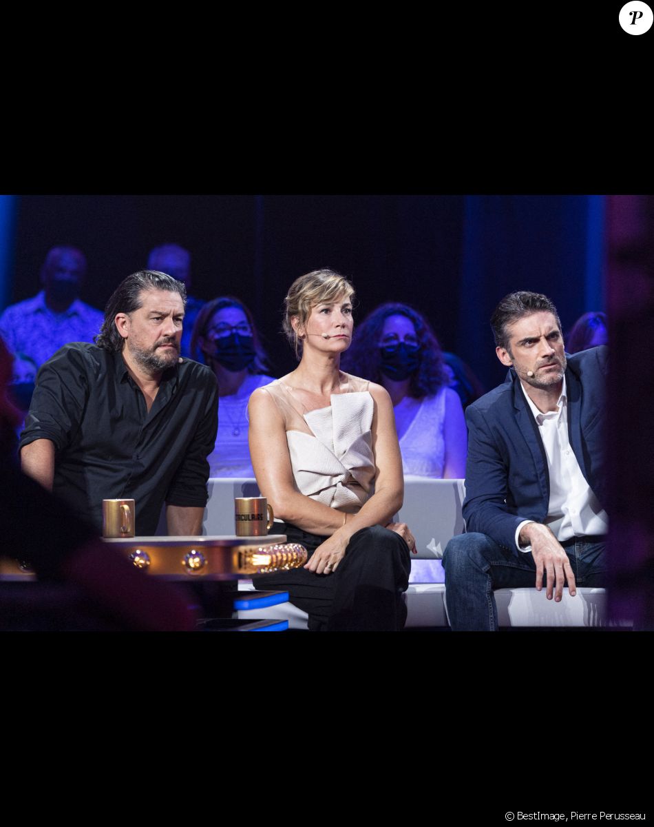 Exclusif - Titoff, Virginie Hocq et Gil Alma - Enregistrement de l'émission "Spectaculaire" à Paris, diffusée le 15 janvier sur France 2. © Pierre Perusseau / Bestimage