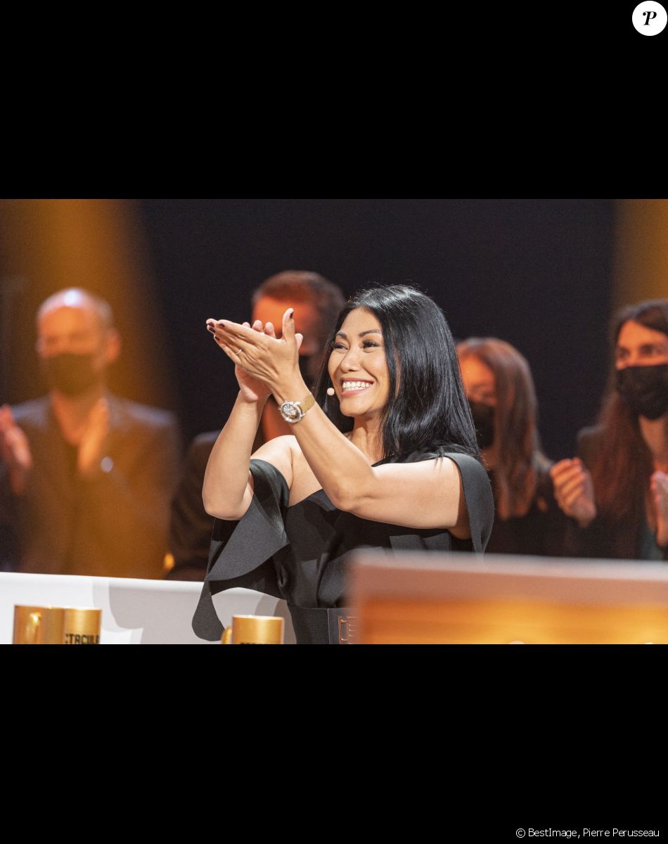Exclusif - Anggun - Enregistrement de l'émission "Spectaculaire" à Paris, diffusée le 15 janvier sur France 2. © Pierre Perusseau / Bestimage