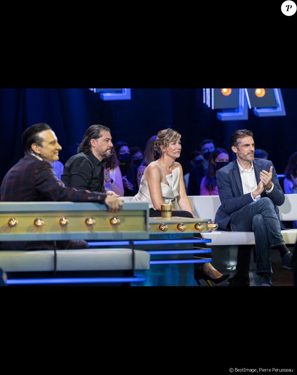 Exclusif - Jean-Marc Généreux, Titoff, Virginie Hocq et Gil Alma - Enregistrement de l'émission "Spectaculaire" à Paris, diffusée le 15 janvier sur France 2. © Pierre Perusseau / Bestimage